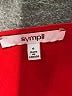 Sympli Red 3/4 Sleeve Blouse Size 6 - photo 9