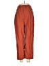Zara Orange Linen Pants Size M - photo 2