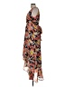 ModCloth 100% Polyester Floral Orange Cocktail Dress Size M - photo 5