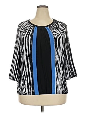 New Directions 3/4 Sleeve Blouse (view 1)