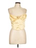 LA Hearts 100% Polyester Gold Sleeveless Blouse Size L - photo 1