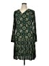 The Limited 100% Polyester Paisley Teal Casual Dress Size 14 - photo 1