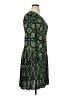 The Limited 100% Polyester Paisley Teal Casual Dress Size 14 - photo 4