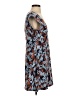 L.L.Bean Print Blue Casual Dress Size XS (petite) - photo 4