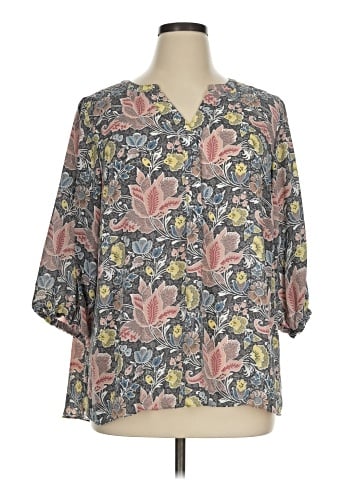 T Tahari 3/4 Sleeve Blouse (view 1)