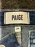 Paige Hearts Blue Jeans Size 24 waist - photo 4