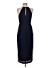 Lulus 100% Polyester Solid Blue Cocktail Dress Size S - photo 2