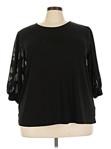 Philosophy Republic Clothing 3/4 Sleeve Top (view 1)