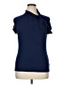 Fever Blue Short Sleeve Top Size XL - photo 1