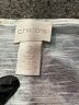 Chico's 100% Polyester Floral Gray Short Sleeve Blouse Size L - photo 4