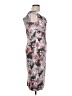 Paper Dolls 100% Polyester Floral Gray Cocktail Dress Size 10 - photo 4