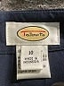 Talbots 100% Cotton Solid Black Formal Skirt Size 10 - photo 4