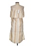 L Space 100% Viscose Stripes Tan Casual Dress Size S - photo 2