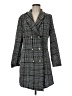 Shein 100% Polyester Gray Coat Size 6 - photo 1