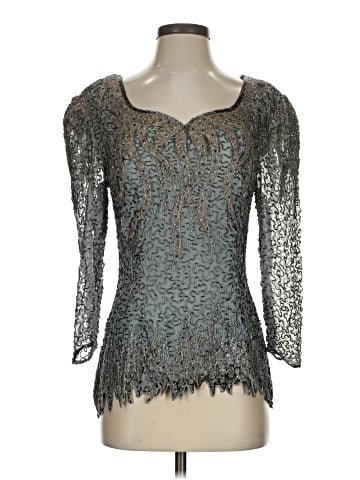Lucca Couture 3/4 Sleeve Top (view 1)