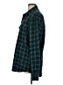 GOODTHREADS 100% Cotton Plaid Green Long Sleeve Button-Down Shirt Size L - photo 5