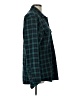 GOODTHREADS 100% Cotton Plaid Green Long Sleeve Button-Down Shirt Size L - photo 4