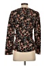 Zara Floral Black Long Sleeve Blouse Size S - photo 2