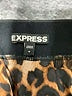 Express Solid Black Formal Skirt Size 4 - photo 4