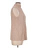 Adrianna Papell Tan Sleeveless Blouse Size L - photo 4