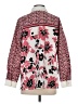 Bob Mackie Floral Pink Long Sleeve Blouse Size S - photo 2