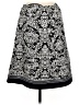 Coldwater Creek Paisley Black Formal Skirt Size 8 - photo 2
