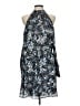 Parker 100% Polyester Blue Cocktail Dress Size L - photo 1