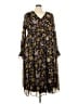 Torrid Paisley Brown Casual Dress Size 4X Plus (4) - photo 1
