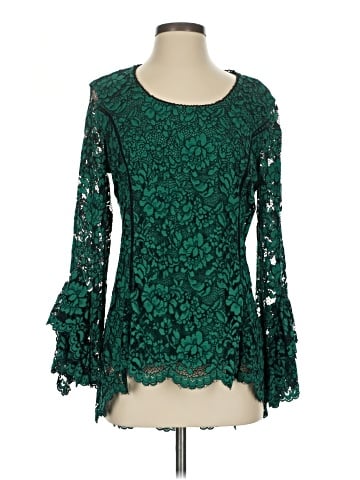 Isaac Mizrahi LIVE! Long Sleeve Blouse (view 1)
