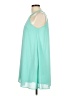 LoveRiche 100% Polyester Solid Teal Cocktail Dress Size L - photo 5