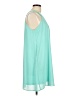 LoveRiche 100% Polyester Solid Teal Cocktail Dress Size L - photo 4