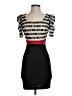 Mystic Graphic Black Cocktail Dress Size S - photo 1
