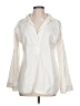 Jil Sander Ivory Long Sleeve Blouse Size EU 44 / US 14 - photo 1