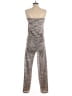 Karina Grimaldi Tweed Gray Tan Jumpsuit Size XS - photo 2