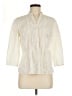 Relativity Ivory 3/4 Sleeve Blouse Size M - photo 1