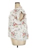 Buffalo by David Bitton 100% Viscose Floral White Short Sleeve Blouse Size XXL - photo 5