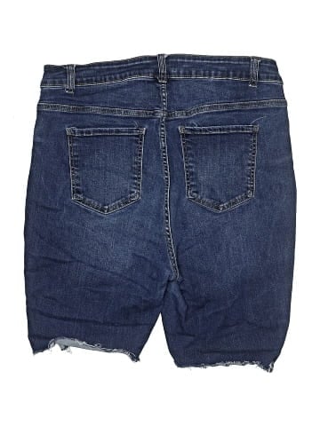 Wax Jean Denim Shorts (view 2)