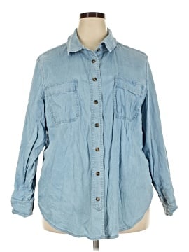 Universal Standard Long Sleeve Button Down Shirt