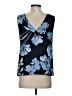 The Limited 100% Polyester Blue Sleeveless Blouse Size S (petite) - photo 2