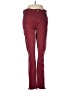 Lucky Brand Burgundy Jeans Size 8 - photo 1
