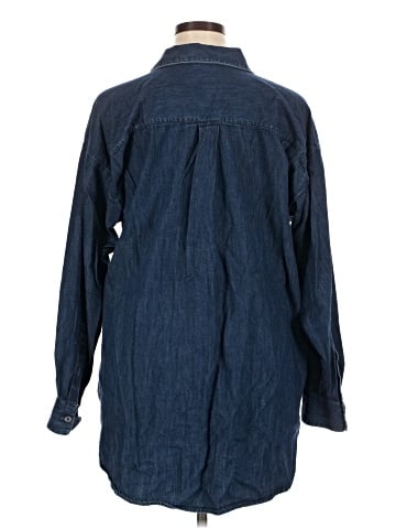 Ann Taylor LOFT Long Sleeve Button-Down Shirt (view 2)