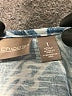 Chico's 100% Cotton Floral Blue Short Sleeve Henley Size Med (1) - photo 7