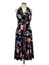 Evan Picone Print Blue Casual Dress Size 8 - photo 1