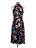 Evan Picone Print Blue Casual Dress Size 8 - photo 2