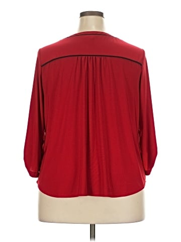 Perseption 3/4 Sleeve Blouse (view 2)