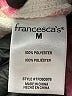 Francesca's 100% Polyester Plaid Pink Jacket Size M - photo 7