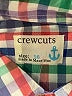 Crewcuts 100% Cotton Checkered-gingham Green Long Sleeve Button-Down Shirt Size 16 - photo 3