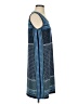 Max Studio Graphic Blue Casual Dress Size S - photo 4