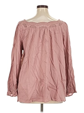 LC Lauren Conrad Long Sleeve Blouse (view 2)