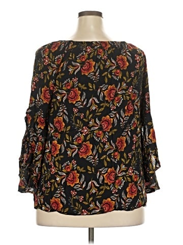Fever 3/4 Sleeve Blouse (view 2)